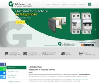 Globaltec.com.pe(Globaltec SAC) Screenshot