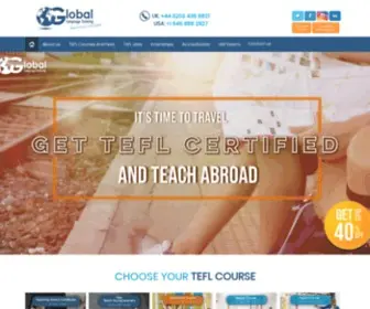 Globaltefl.uk.com(Global TEFL) Screenshot