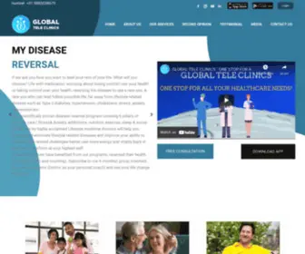 Globalteleclinics.com(Your personal doctor) Screenshot