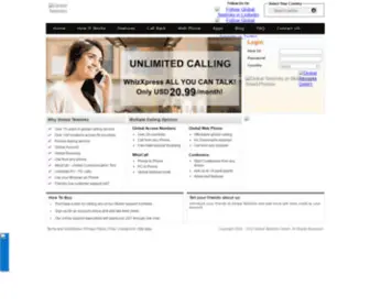 Globaltelelinks.net(Global Telelinks Inc) Screenshot