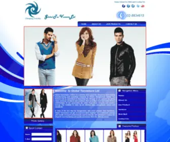 Globaltexven.com(Global Texventure Ltds) Screenshot