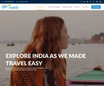 Globaltourismindia.com(Global Tourism India) Screenshot