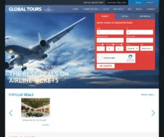 Globaltoursinc.com(Global Tours Inc) Screenshot