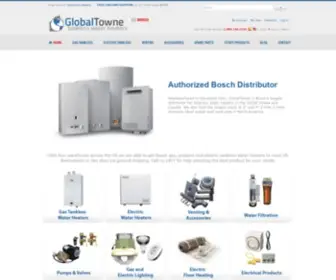 Globaltowne.com(Gas, Propane & Electric) Screenshot