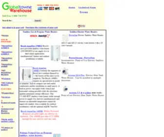 Globaltownewarehouse.com(Natural Gas) Screenshot