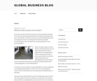 Globaltranslator.biz(Global Business Blog) Screenshot