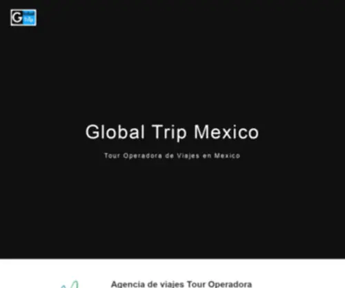 Globaltrip.com.mx(Global Trip Mexico) Screenshot