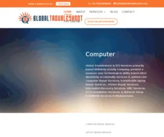 Globaltroubleshoot.com(Laptop Repair Services) Screenshot