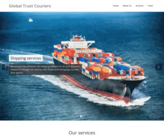 Globaltrustcouriers.com(Globaltrustcouriers) Screenshot