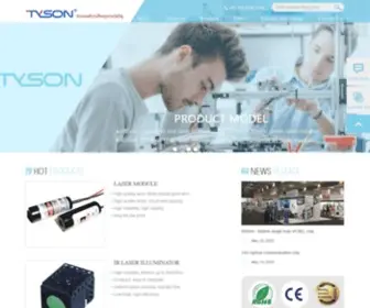 Globaltyson.com(Laser Module) Screenshot