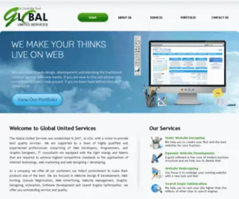 Globalunitedservices.com(营口阅页实业投资有限公司) Screenshot