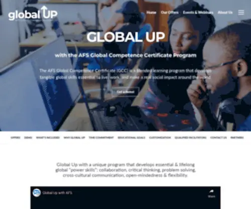 Globalup.com(Global Up Global Up) Screenshot