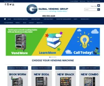 Globalvendinggroup.com(Vending Machines for Sale) Screenshot