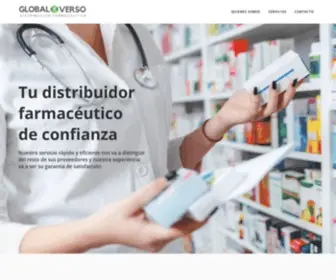 Globalverso.com(Distribución Farmaceutica) Screenshot