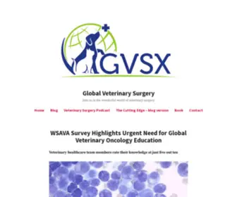 Globalveterinarysurgery.net(Join us in the wonderful world of veterinary surgery) Screenshot