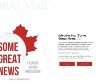Globalvision.ca(Global Vision) Screenshot