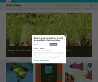 Globalvoicesonline.org(Global Voices) Screenshot