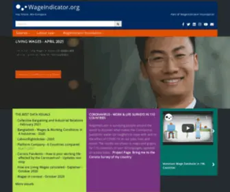 Globalwageindicator.org(Find out if you're being fairly paid for your job. WageIndicator in) Screenshot