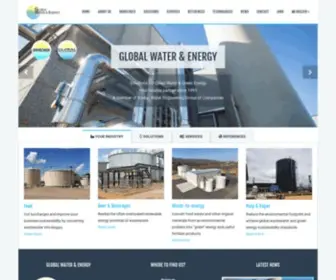 Globalwe.com(Global Water &amp; Energy) Screenshot