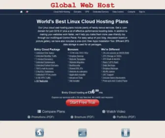 Globalwebhost.ca(We Offer The Best Web Hosting Services Carefully Crafted For The Success Of Your Business) Screenshot