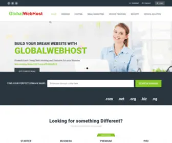 Globalwebhost.net(Globalwebhost) Screenshot