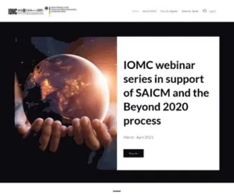 Globalwebinars.org(IOMC Webinar Series) Screenshot