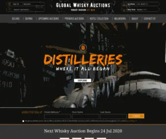 Globalwhiskyauctions.com(Global Whisky Auctions) Screenshot