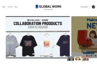 Globalwork.jp(グローバルワーク) Screenshot