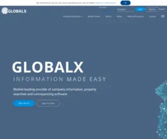 Globalx.co(UK Company Information & Conveyancing Searches) Screenshot