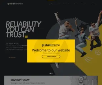 GlobalXtreme.net(Fiber Broadband) Screenshot