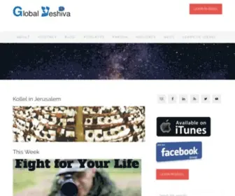 Globalyeshiva.com(Torah Podcast) Screenshot