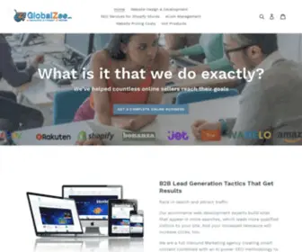 Globalzee.com(Global Zee e) Screenshot