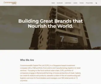 Globamatrix.com(Building Great Brands that Nourish the World) Screenshot