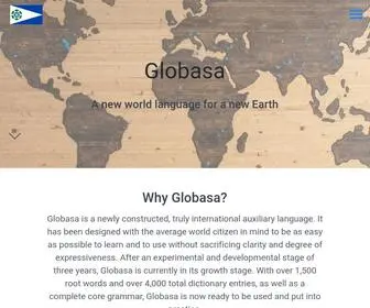 Globasa.net(A New World Language for a New Earth) Screenshot