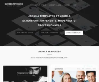 Globbers.net(Template joomla gratuit) Screenshot