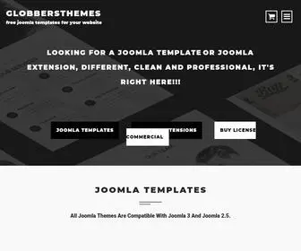 Globbersthemes.com(Free joomla templates) Screenshot