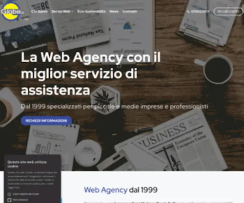 Globe.st(ᐅ ✅ Web Agency Dal 1999 Carpi) Screenshot