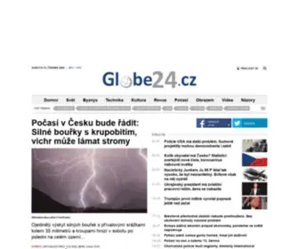 Globe24.cz(Zprávy) Screenshot