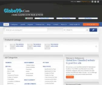 Globe99.com(Globe 99) Screenshot