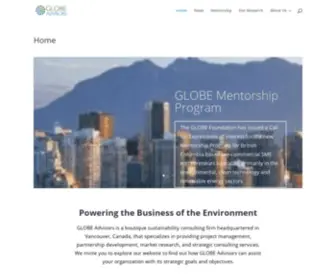 Globeadvisors.ca(GLOBE ADVISORS) Screenshot