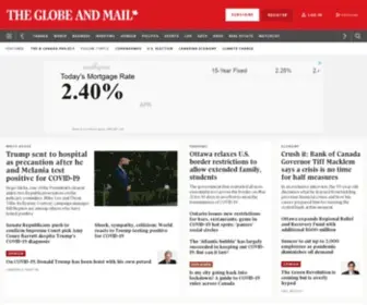 Globeandmail.com(The Globe and Mail) Screenshot