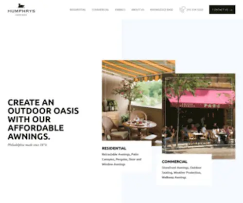 Globecanvas.com(Humphrys Awnings) Screenshot