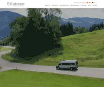 Globecar.de(GlobecarReisemobile von Globecar) Screenshot