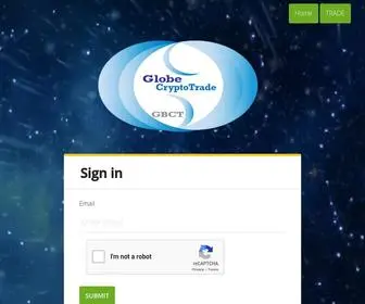 Globecryptotrade.com(GlobeCryptoTrade Exchange) Screenshot