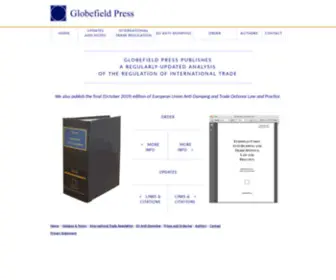 Globefield.com(Globefield Press) Screenshot