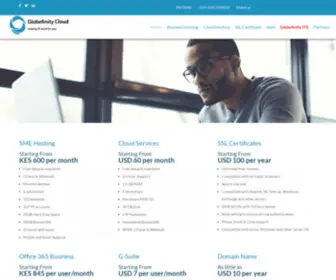 Globefinity.net(Globefinity) Screenshot