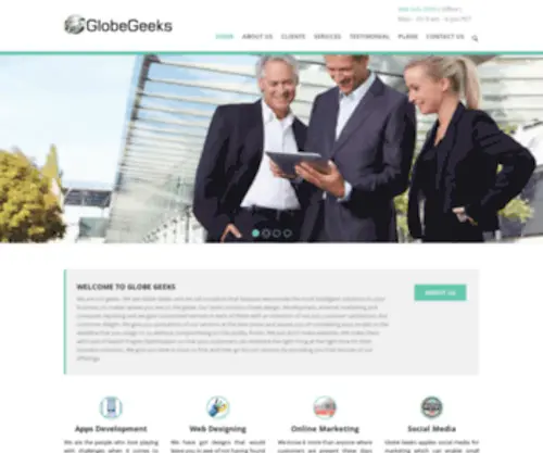 Globegeeks.com(Globe Geeks) Screenshot