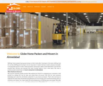 Globehomepackersmovers.com(Globe Home Packers and Movers) Screenshot