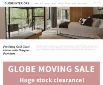 Globeinteriors.com.au(Luxury & Designer Furniture Gold Coast) Screenshot