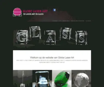 Globelaserart.nl(Globe Laser Art) Screenshot